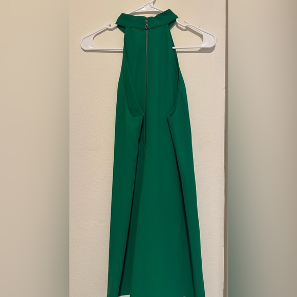 Alice + Olivia Green Halter Dress - Picture 2 of 3